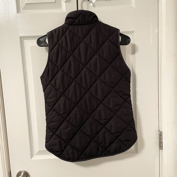 J. Crew Puff Vest Black - Picture 4 of 6